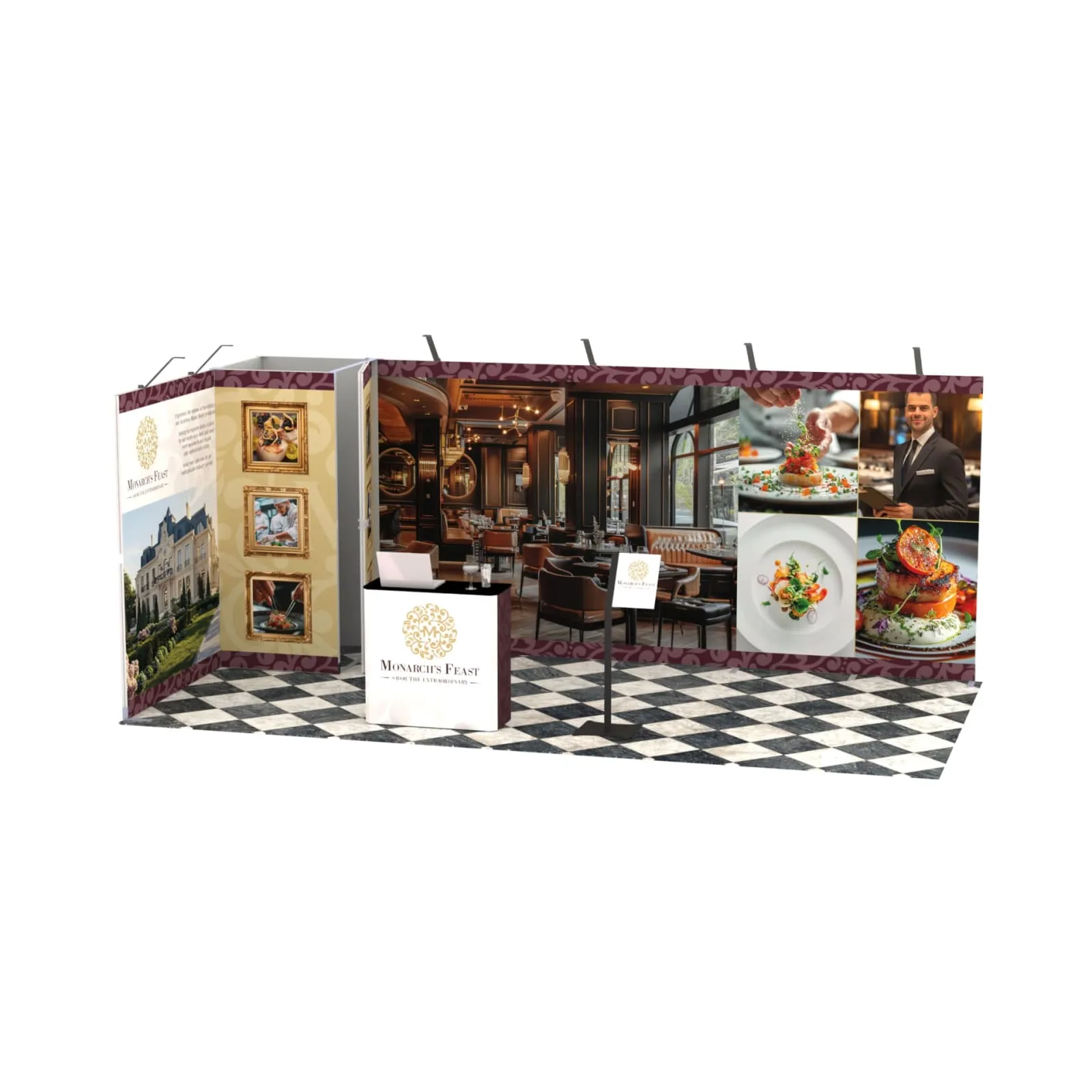 Fastframe 18m² Stand