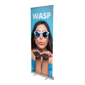 UB204 Wasp Roller Banner open